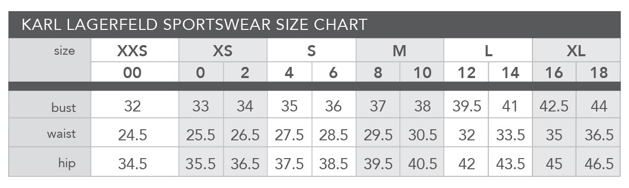 Karl Lagerfeld Size Chart Men Deals | website.jkuat.ac.ke
